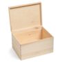 Medium Wooden Storage Box With Lid, thumbnail 2 of 2