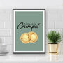 A Nice Bit Of Crumpet Kitchen Print, thumbnail 1 of 3