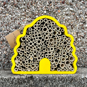 Yellow Bee Hive Insect Hotel And Bug House, 4 of 7
