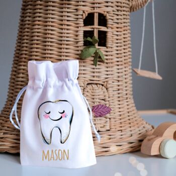 Personalised Tooth Fairy Bag, 7 of 12