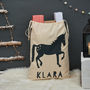 Personalised Unicorn Christmas Sack, thumbnail 1 of 5