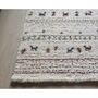Ethnic Shaggy Cream Rug, thumbnail 3 of 11