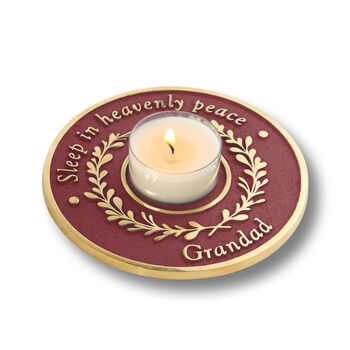Personalised Sleep In Heavenly Peace Candle Holder, 2 of 4