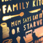 Personalised Copper Cooking Print, thumbnail 5 of 7