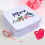 Personalised Floral Name Tin, thumbnail 2 of 4