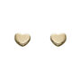 9ct Gold Dainty Heart Earrings, thumbnail 1 of 7