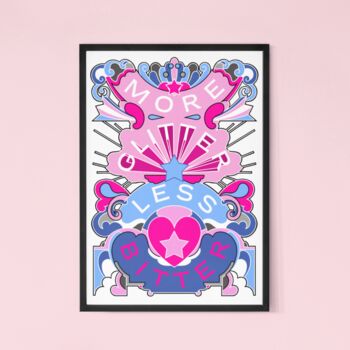 Trans Rights Are Human Rights Art Poster Print, 4 of 4