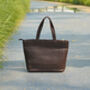 Hand Woven Genuine Leather Shopping Bag, thumbnail 5 of 12