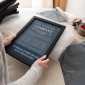 New Home Gift Personalised House History, 7 of 12