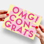 He Put A Ring On It! Letterbox Message Cookies Hot Pink, thumbnail 4 of 7