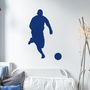 Footballer Player Wall Sticker, thumbnail 6 of 8