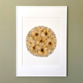 Preservation Of Your Wedding Flowers Into A Large Frame, 6 of 9