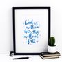 God Is Within Her She Will Not Fall Print, thumbnail 1 of 6