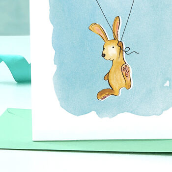 Rabbit 80th Birthday Card, 7 of 7
