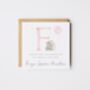 Personalised Elephant Boys Christening Card *Fully Personalised, thumbnail 3 of 4