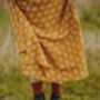 Maxi Wrap Skirt Sunflower Dabu, thumbnail 2 of 6