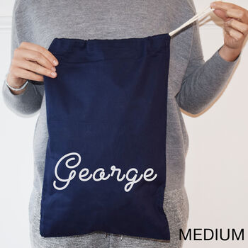 Personalised Name Gift Sack, 4 of 6