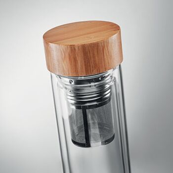 Insulated Bamboo Vacuum Flask, 5 of 11