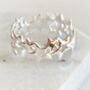 Sterling Silver Multi Star Ring, thumbnail 3 of 3