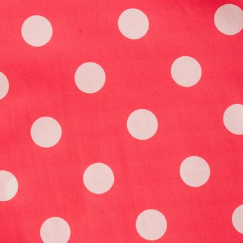 Women's Watermelon Red Cotton Polka Dot Pyjamas, 3 of 4