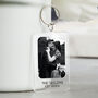 Personalised Photo Keyring, Keychain Gift With Message, thumbnail 4 of 5