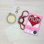 Happy Mother's Day Heart Mini Cross Stitch Kit, thumbnail 6 of 11
