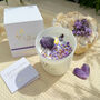 Luxury Lavender Soy Candle With Amethyst Crystals, thumbnail 8 of 10