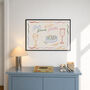 Girls Want Dinner Parties Kitchen Art Print | Wall Art, thumbnail 1 of 8