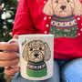 Personalised Dog Lover Christmas Mug, thumbnail 1 of 12
