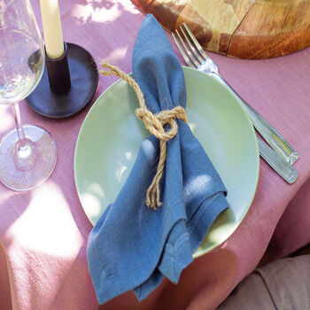 Two Linen Napkins, 5 of 7