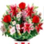 Pop Up 3D Valentines Heart Bouquet, thumbnail 1 of 5