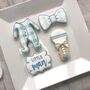 Personalised New Baby Boy Biscuit Gift, thumbnail 2 of 2