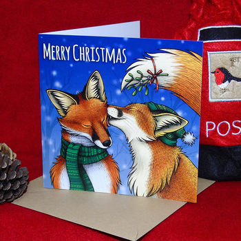 Eight Wildlife Christmas Cards With Charity Donation, 3 of 6