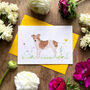 Jude The Jack Russell Illustrated Blank Greeting Card, thumbnail 1 of 10
