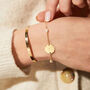 Personalised Pearl Pastille Chain Bracelet, thumbnail 1 of 5