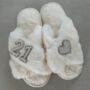 Birthday Present Slippers 13th 18th 21st 30th 40th 50th 60th, thumbnail 3 of 4