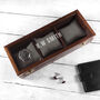 Personalised Luxury Three Piece Wooden Watch Box, thumbnail 1 of 4