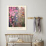 Gustav Klimt Pink Garden Art Print, thumbnail 2 of 3