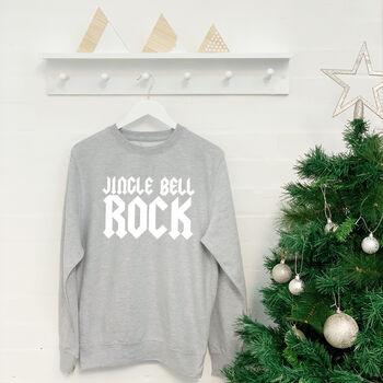 Jingle Bell Rock Christmas Jumper, 4 of 6