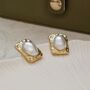 Vintage Pearl Earrings, thumbnail 5 of 6