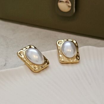 Vintage Pearl Earrings, 5 of 6