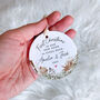 Personalised First Christmas In New Home Ceramic Ornament, thumbnail 2 of 7