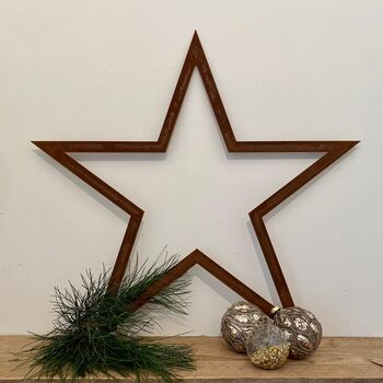 Large Metal Star Decoration For Any Home Or Garden, 7 of 8