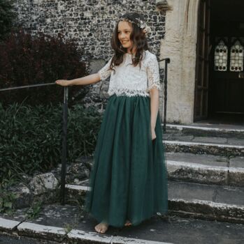 Felicity Couture Set Hunter Green, 7 of 7