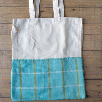 Colourful Half Sari Cotton Tote Bags, Fair Trade Shopping Bag Handmade In India, 8 of 12