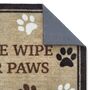 Howler And Scratch Wipe Your Paws Border, thumbnail 2 of 3