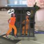 Mum's The Problem 3D Pop Up Jail Mothers Birthday Card, thumbnail 2 of 8