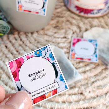 Personalised Tea With Positive Notes, 5 of 8