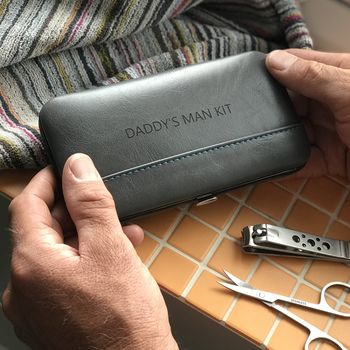 'Daddy's Man Kit' Mens Manicure Kit, 2 of 9