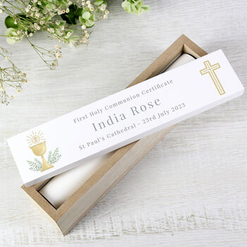 Personalised Religious Certificate Holder, 3 of 4